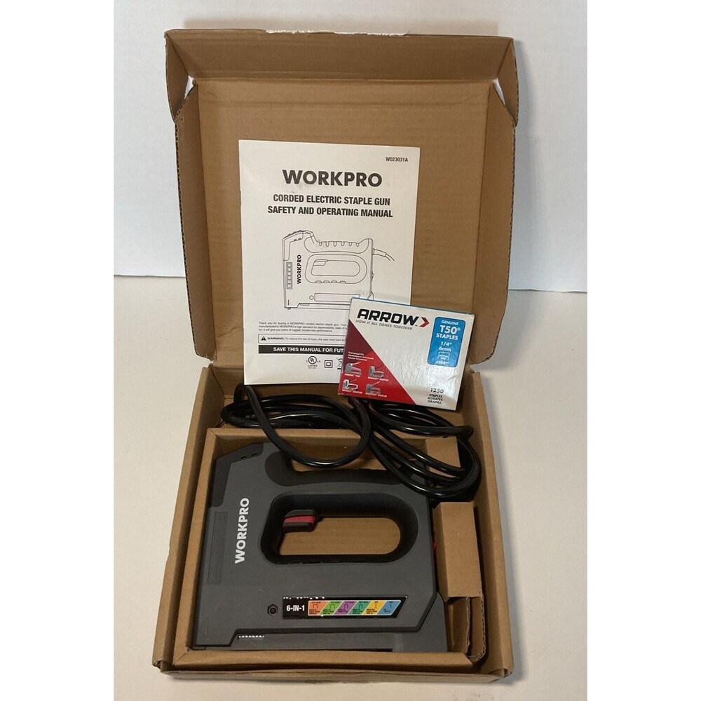 WORK PRO | Corder Electric  Staple Gun Artwork